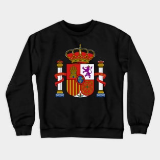 Coat of arms of the Kingdom of Spain Crewneck Sweatshirt